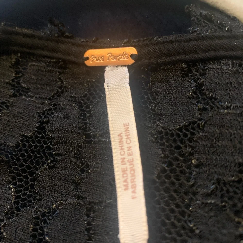 Free People Black Lace Dress - Picture 5 of 6